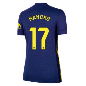Damen Fußballbekleidung Atletico Madrid David Hancko #17 Auswärtstrikot 2025-26 Kurzarm